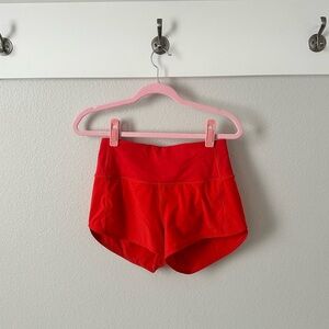Red Women's Shorts
